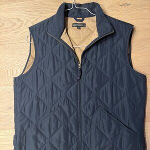 J Crew Mercantile Navy Vest Size Medium